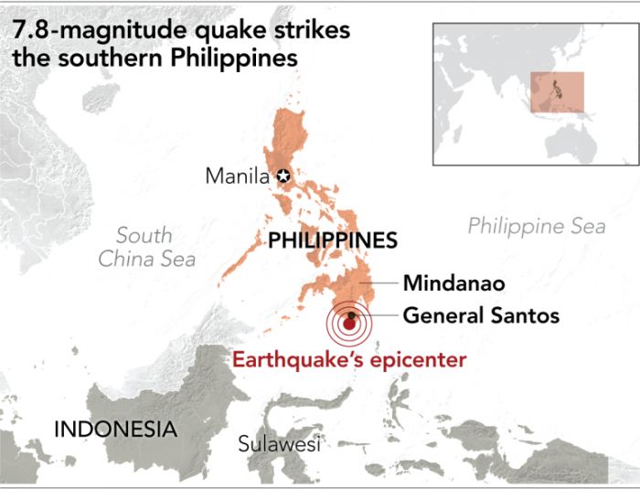 Today A Powerful Earthquake Hits the Philippines
