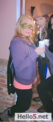 It's Halloween! October 31st, 2024. Photo Below: Halloween 2015. Photo:2015 At My Swedish Neighbors' House Party. My two Swedish buddies at Left &amp; Right, Me at Center. We're drinking Rum Mai-Tai Cocktails.We all got wet walking in the rain and trick-or-treating together, We didn't care, we were having too much fun. Cheers