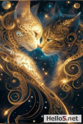 Me encantan los gatos.