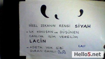 İç  dünyamızın  az  bir  gücü  olduğunu  sandığımız  sözel  yönümüzün  ne kadar  kıymetli  olduğunu geç te olsa  bir  gün  idrak edeceğiz .