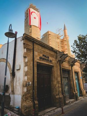 Nicosia, Cyprus Turkish Flag (Kıbrıs Lefkoşa Kıbrıs Türk Bayrağı) #Lefkosa #Nicosia #Cyprus