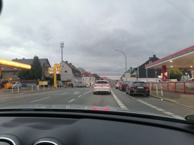 In Dortmund an einem kalten Wintertag.