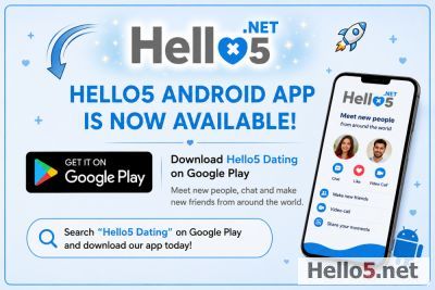 Hello5 Android application is avaible now. It is %100 Free  Just Search on your Android Playstore "Hello5" and download it.  #Hello5