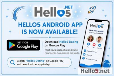 Hello5 Android application is avaible now. It is %100 Free  Just Search on your Android Playstore "Hello5" and download it.  #Hello5